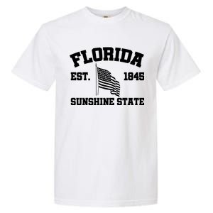 Florida The Sunshine State Est. 1845 Garment-Dyed Heavyweight T-Shirt