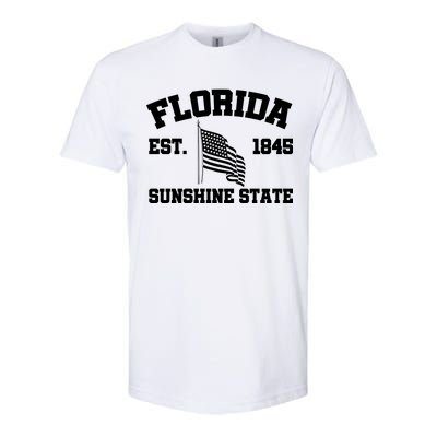 Florida The Sunshine State Est. 1845 Softstyle CVC T-Shirt