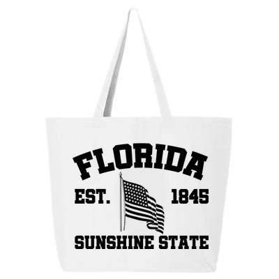 Florida The Sunshine State Est. 1845 25L Jumbo Tote