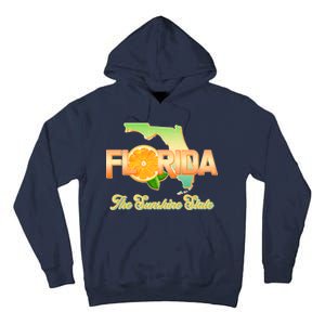 Florida The Sunshine State Orange Logo Tall Hoodie