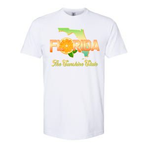 Florida The Sunshine State Orange Logo Softstyle CVC T-Shirt