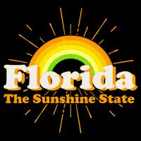 Florida The Sunshine State Rainbow City Backpack