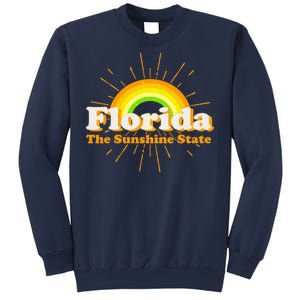 Florida The Sunshine State Rainbow Sweatshirt