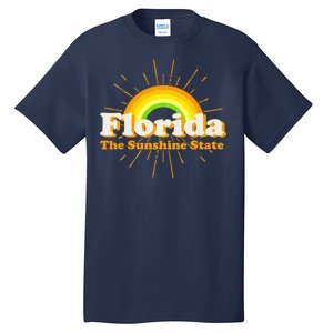 Florida The Sunshine State Rainbow Tall T-Shirt