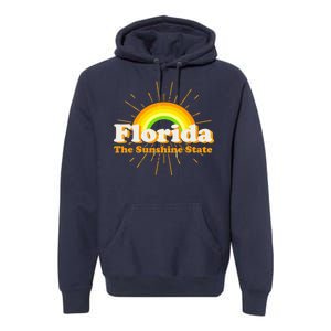 Florida The Sunshine State Rainbow Premium Hoodie