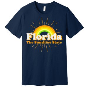 Florida The Sunshine State Rainbow Premium T-Shirt