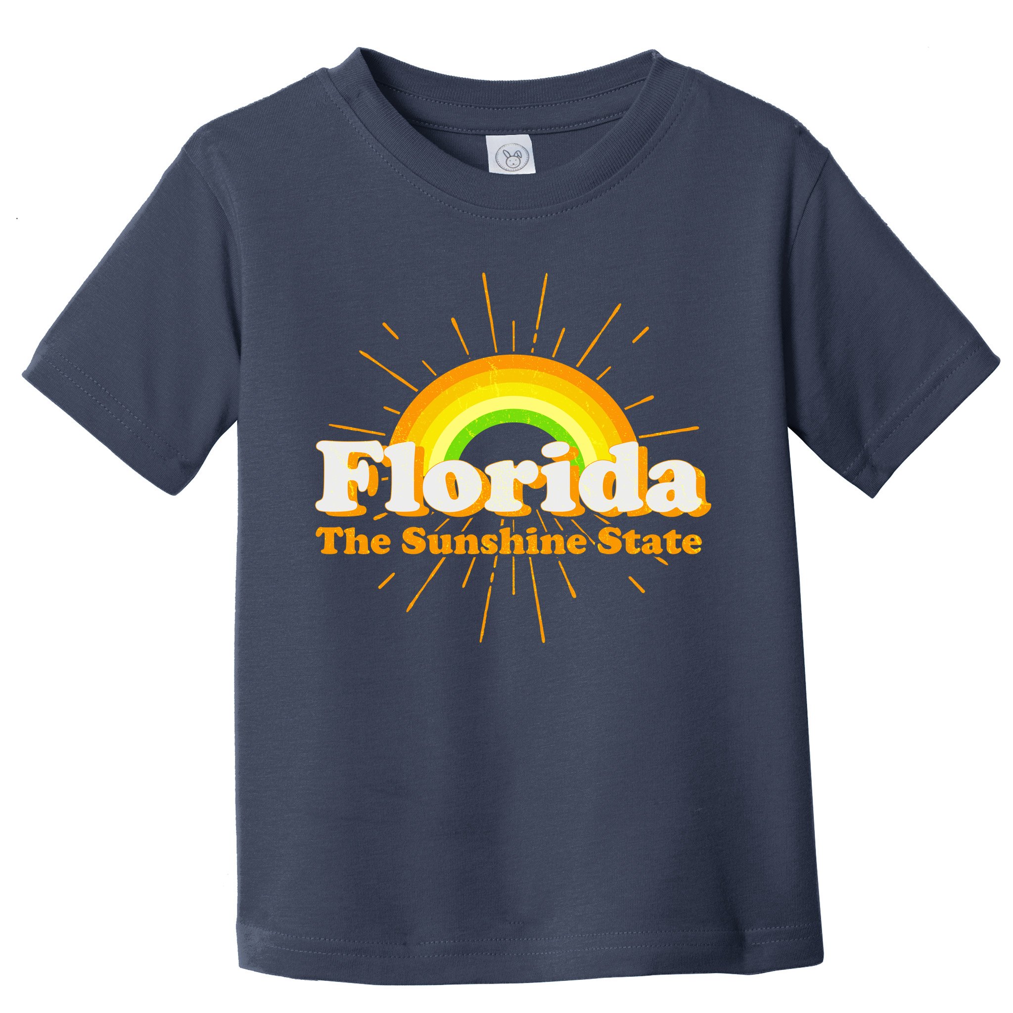 Florida The Sunshine State Rainbow Toddler T-Shirt