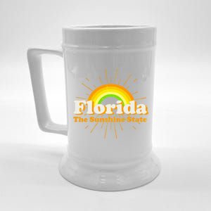 Florida The Sunshine State Rainbow Beer Stein