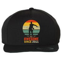 Floss Dance 8th Birthday Awesome Since 2011 Wool Snapback Cap