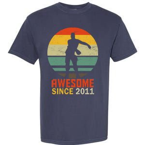 Floss Dance 8th Birthday Awesome Since 2011 Garment-Dyed Heavyweight T-Shirt