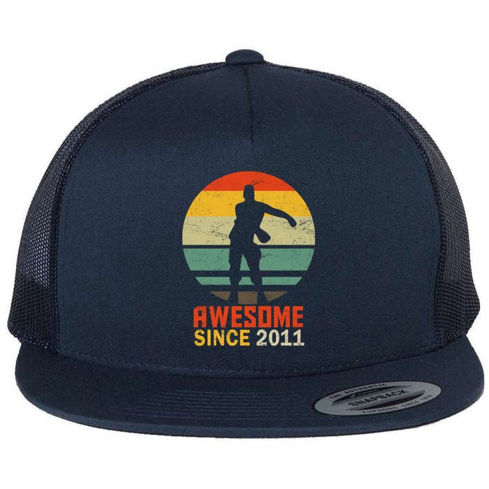Floss Dance 8th Birthday Awesome Since 2011 Flatbill Hat