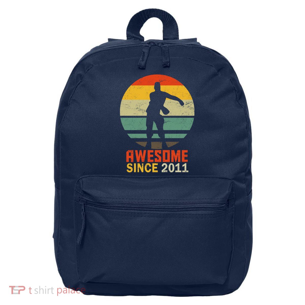 Floss Dance 8th Birthday Awesome Since 2011 16 in Basic Backpack