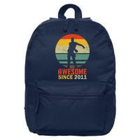Floss Dance 8th Birthday Awesome Since 2011 16 in Basic Backpack