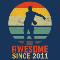 Floss Dance 8th Birthday Awesome Since 2011 16 in Basic Backpack
