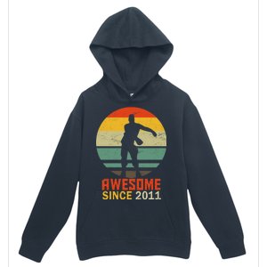 Floss Dance 8th Birthday Awesome Since 2011 Urban Pullover Hoodie