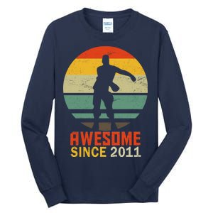 Floss Dance 8th Birthday Awesome Since 2011 Tall Long Sleeve T-Shirt