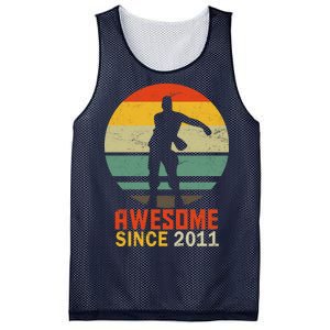 Floss Dance 8th Birthday Awesome Since 2011 Mesh Reversible Basketball Jersey Tank