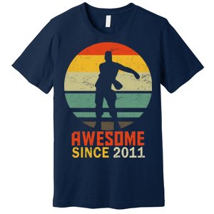 Floss Dance 8th Birthday Awesome Since 2011 Premium T-Shirt