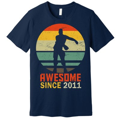 Floss Dance 8th Birthday Awesome Since 2011 Premium T-Shirt