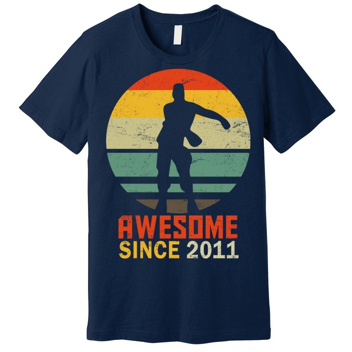 Floss Dance 8th Birthday Awesome Since 2011 Premium T-Shirt