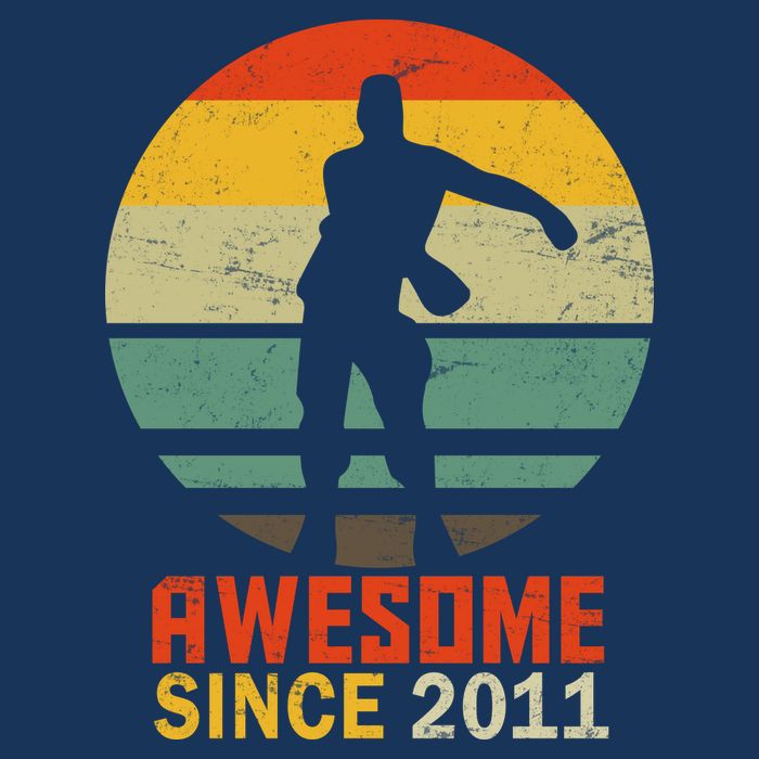 Floss Dance 8th Birthday Awesome Since 2011 Baby Bodysuit