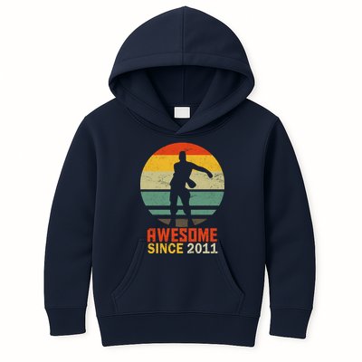 Floss Dance 8th Birthday Awesome Since 2011 Kids Hoodie
