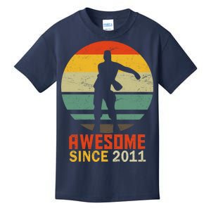 Floss Dance 8th Birthday Awesome Since 2011 Kids T-Shirt