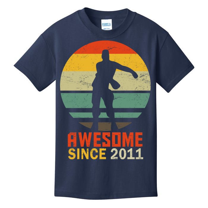 Floss Dance 8th Birthday Awesome Since 2011 Kids T-Shirt