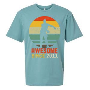 Floss Dance 8th Birthday Awesome Since 2011 Sueded Cloud Jersey T-Shirt