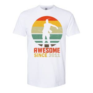 Floss Dance 8th Birthday Awesome Since 2011 Softstyle CVC T-Shirt