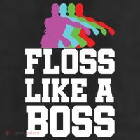 Floss Like A Boss Adult Drive Performance Visor