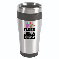 Floss Like A Boss 16oz Travel Tumbler