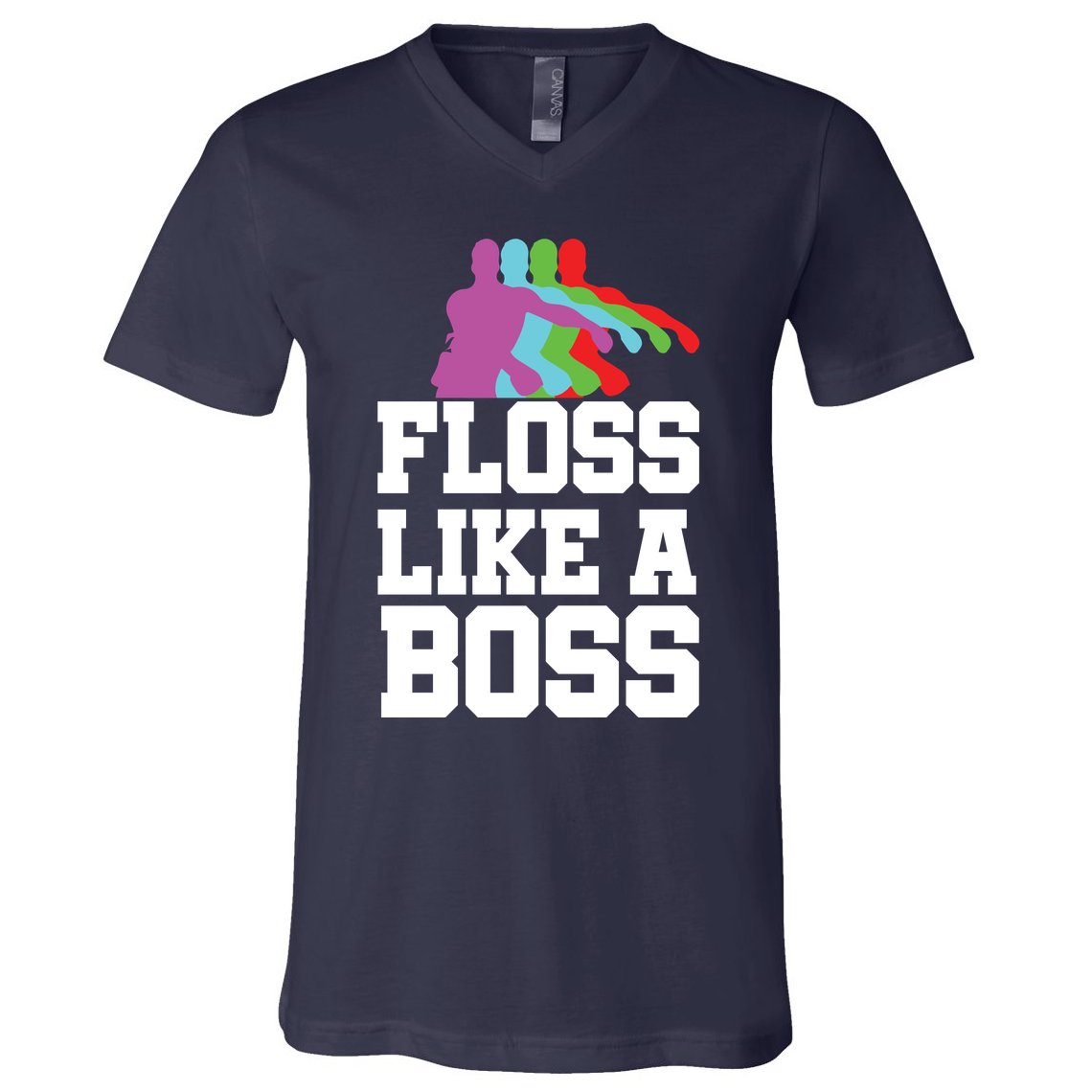 Floss Like A Boss V-Neck T-Shirt