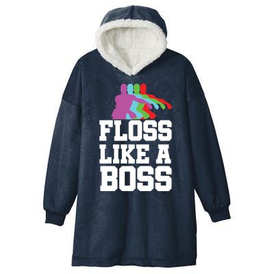 Floss Like A Boss Hooded Wearable Blanket