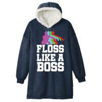 Floss Like A Boss Hooded Wearable Blanket
