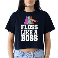 Floss Like A Boss Crop Top