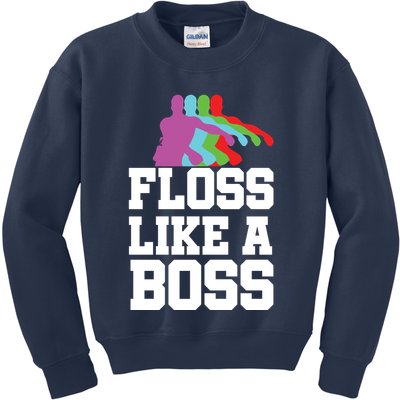 Floss Like A Boss Kids Sweatshirt