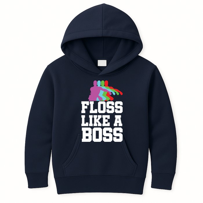 Floss Like A Boss Kids Hoodie
