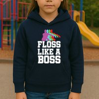 Floss Like A Boss Kids Hoodie
