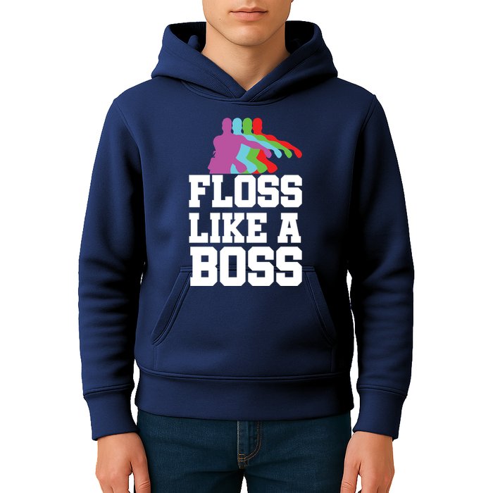 Floss Like A Boss Kids Hoodie