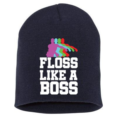Floss Like A Boss Short Acrylic Beanie