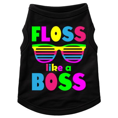 Floss Like A Boss 80's Style Retro Doggie Tank