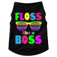 Floss Like A Boss 80's Style Retro Doggie Tank