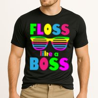 Floss Like A Boss 80's Style Retro Performance Shirt