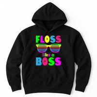 Floss Like A Boss 80's Style Retro Hoodie