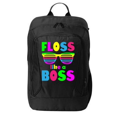 Floss Like A Boss 80's Style Retro City Backpack
