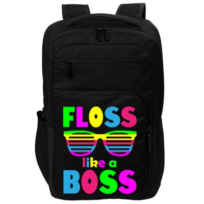 Floss Like A Boss 80's Style Retro Impact Tech Backpack