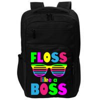 Floss Like A Boss 80's Style Retro Impact Tech Backpack