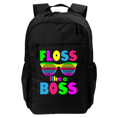 Floss Like A Boss 80's Style Retro Daily Commute Backpack
