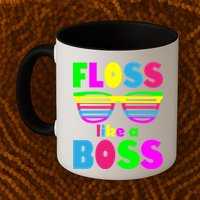 Floss Like A Boss 80's Style Retro Mug